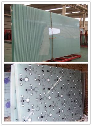 מסך זכוכית מחוסמת לאדריכלות