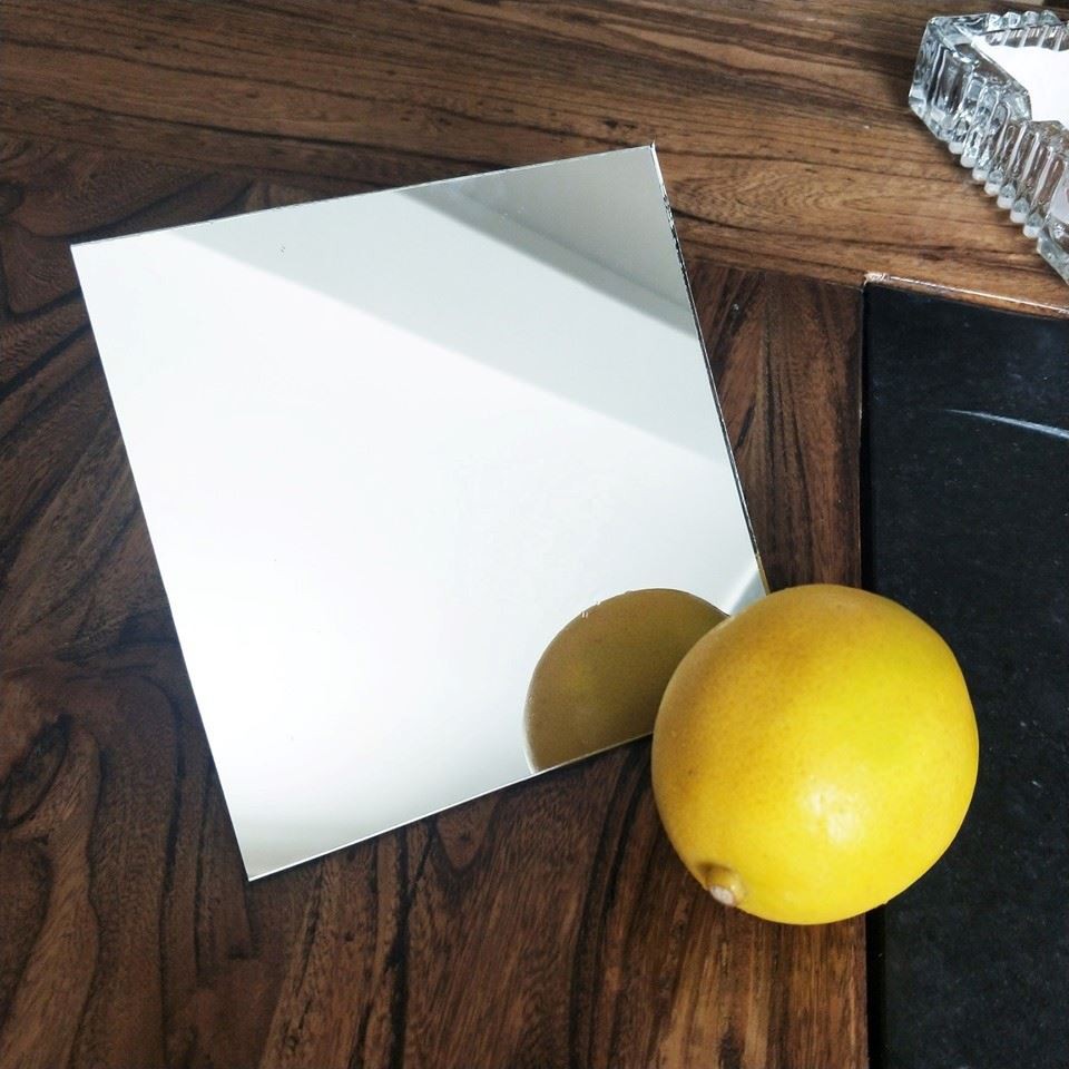 Ultra thin aluminum mirror