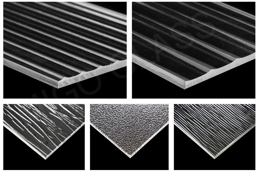 patterned glass types-WATER MARK