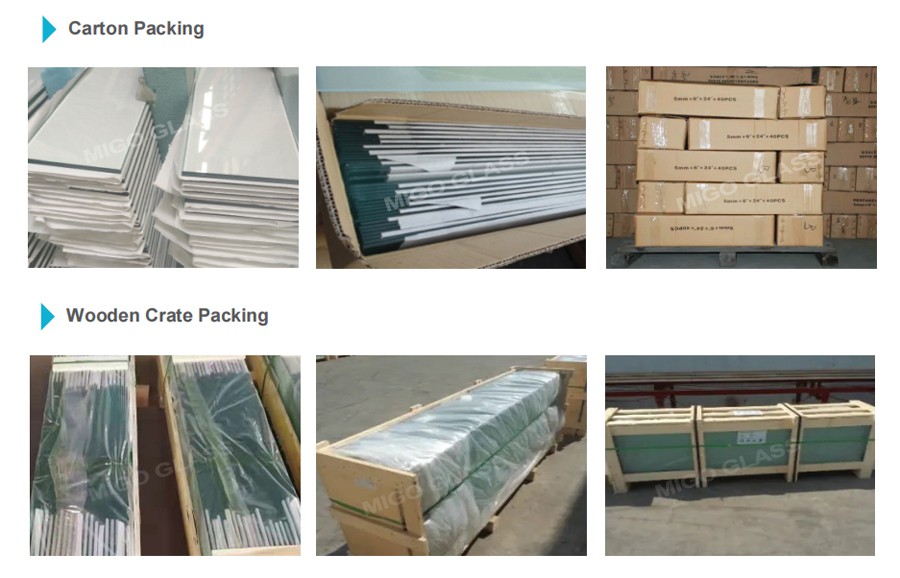 louver glass packing -WATER MARK