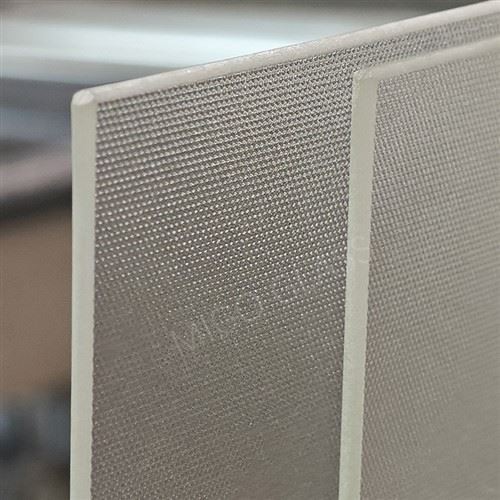 זכוכית מחוסמת 4.0 מ"מ עבור אספני סולאריים