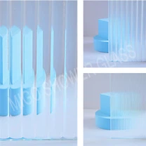 זכוכית דפוסית ברזל נמוכה